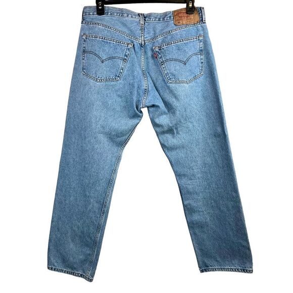 VINTAGE Levi's 501 Straight Leg Jeans Men's 38 x 30 - Picture 3 of 8